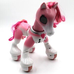 Zoomer Pink Enchanted Show Pony Interactive Horse Eyes Light Without Accessories